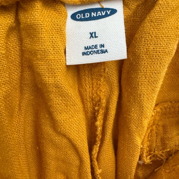 NWT OLD navy Mid-Rise Linen-Blend Shorts - 4-inch inseam - Picture 5 of 6